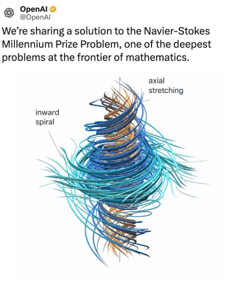 OpenAI's Navier-Stokes announcement