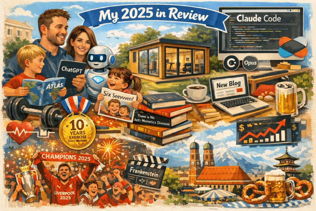 Falafels, VO₂ Max, and Claude Code: My 2025 in Review